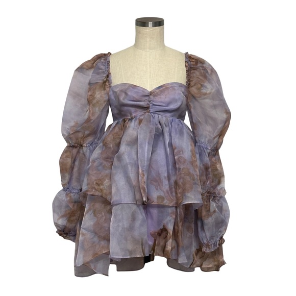 Selkie Dresses & Skirts - Selkie The Moonlight Dress in Venus Ruffle Purple - size M